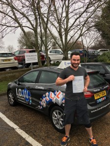 James lackwood passes with the IOWDA